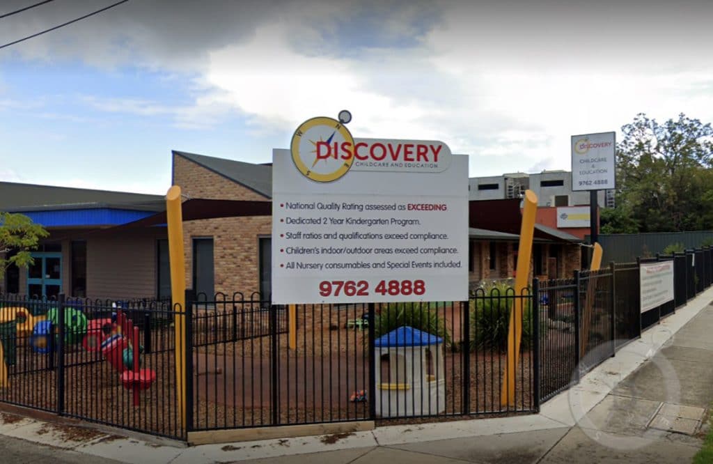 Front of Discovery Childcare Boronia